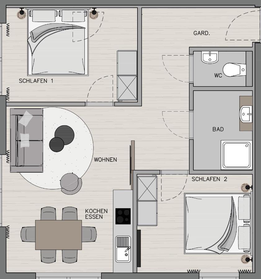 Apartment Streif Lxl Kirchdorf in Tirol Bagian luar foto