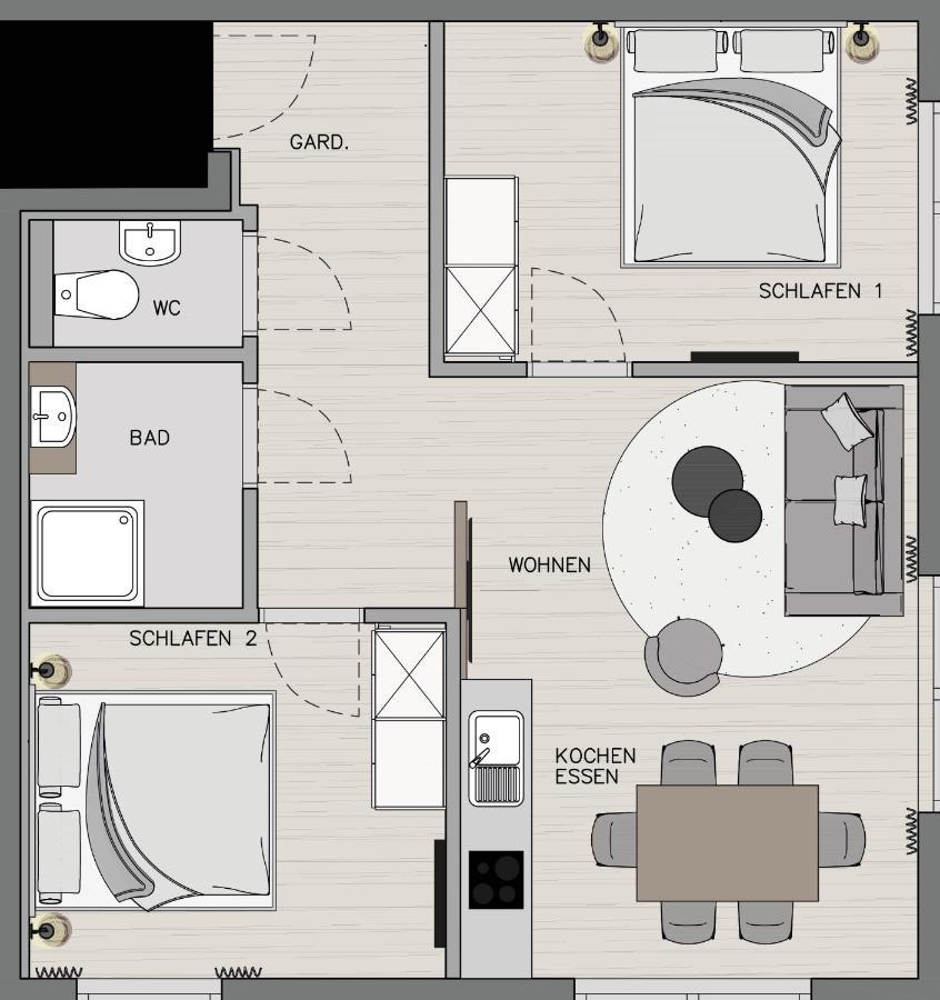Apartment Streif Lxl Kirchdorf in Tirol Bagian luar foto